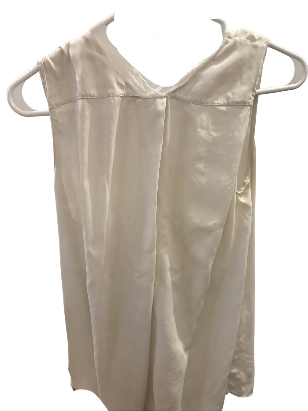 Vince 100% silk sleeveless shell - Picture 2 of 4